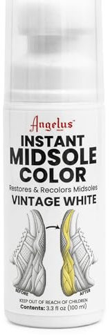 Angelus Instant Sneaker Nettoyant et restaurateur de semelle intermédiaire 100 ml Blanc vintage