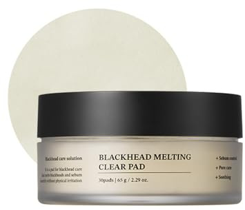 SUNGBOON EDITOR Blackhead Melting Clear Pad 65g(30 counts) | Blackhead Remover Pad, Pore Minimizing | Deep Cleansing & Pore Unclogging | Clears Blackhaed | Korean Skincare