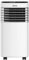 JOCCA - Aire Acondicionado Portátil 9000 BTU con Control Remoto/Pingüino Temporizador 24 Horas/Potencia 970W / Ruido <65 DB/Volumen de Aire 320 M3 por H/Con Ruedas /16M2 (9000 BTU)