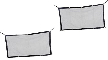 BESPORTBLE 2St Auto-Hundegitter hundetür Dog Gate Hundeschutzgitter Hunde Autonetz Hunde Sicherheitsnetz Hundeauto-Trennzeichen tierischer Zaun Gitterzaun Haustier Hundemaschenauto Black