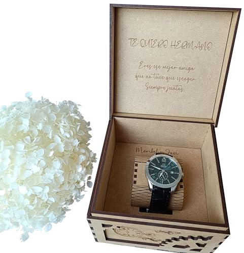 Caja para reloj personalizada