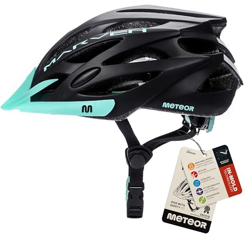 Casco Bici per Giovani e Adulti - Donna e Uomo - Caschi Perfetto per Downhill Enduro MTB - Helmet per Tutte Le Forme di attività in Bicicletta - Marven