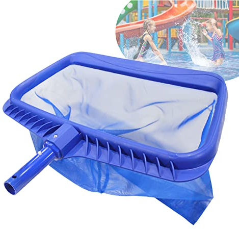 SRHIMEOS Red Piscina, Recogehojas para Piscinas Recoge Hojas Pool Net Leaf Skimmer Red para Mantenimiento De La Piscina De Limpieza