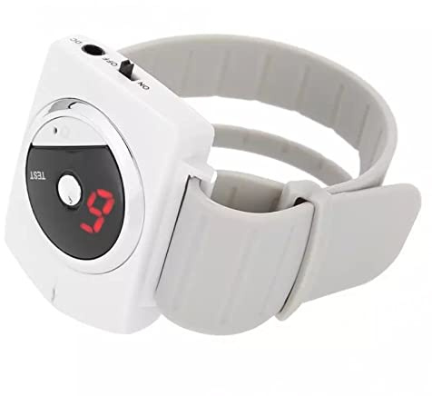 Eljeczt Pulsera Antirronquidos Far Infrared Stop Snoring Anti Snoring Wristband Watch Herramientas De Cuidado De La Salud para Personas con Ronquidos Severos La Apnea Causa
