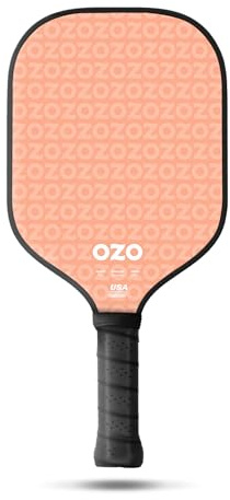 OZO Pickleball – Spark Anfänger Power-Schläger – Carbonfaser-Oberfläche (Pink)