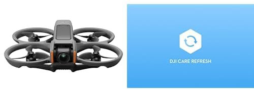 Bundle of DJI Avata 2 (Solo el dron) + Card DJI Care Refresh 1-Year, dron FPV con cámara 4K, Vuelo inmersivo, Protector de hélices Integrado, Sencillo Flip/Roll, Campo de visión superamplio de 155°