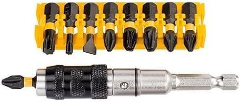 NaningLxh #DT70518 Extreme Impact Torsion Magnetic Pivot Driver Bit Set, langlebiges Ersatzteil für DeWalt, 10 Stück