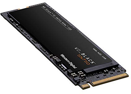 WD_BLACK SN750 2 TB NVMe SSD Interno con dissipatore di calore per Gaming ad Alte Prestazioni