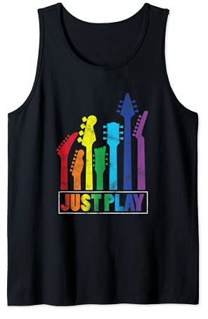 Saiteninstrument Zupfinstrument Gitarre Mandoline Banjo Tank Top