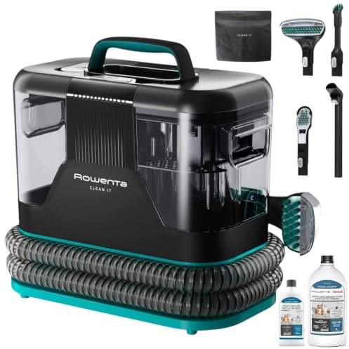 Rowenta Clean It, Aspiradora tapicerías 750 W, 7 Acc, Hasta 13,5 kPa