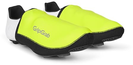 GripGrab PACR - Copriscarpe Antivento per Bicicletta da Corsa, per Dita dei Piedi, in Neoprene, Protezione Antivento