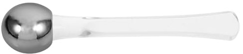 ABOOFAN Spatola per Crema Viso e Applicatore Occhi in Plastico e Metallo, Strumento Professionale e Domestico, Resistente e Facile da Usare