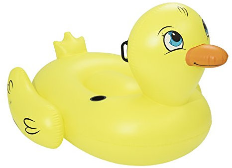 Bestway 41106 - Schwimmtier Duck Ride-on, 188 x 127 cm