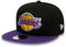 New Era Los Angeles Lakers NBA Essential Schwarz Lila Verstellbare 9Fifty Snapback Cap - M - L