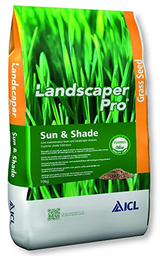 ICL Fertilizers CL- Landscaper Pro Sun und Shade 10 kg Sonne Schattenrase Rasensaat Rasenmischung
