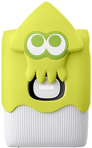 instax mini LINK 2, Stampante Fotografica a Sviluppo Istantaneo per Smartphone, mini Link 2 (Splatoon Case Bundle), Bianco (Clay White)