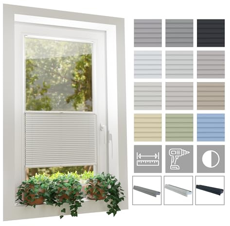 Plissee mit Bohren – Amazon Nr. 1