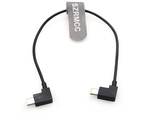 SZRMCC USB-C auf USB-C-Steuerkabel für DJI RS2 RS3 RS4 Mini Gimbal Stabilizer für Canon R5 R6 R7, Nikon Z6 Zfc, Sony A1, FX3, A7S3, A7M4, Panasonic Lumix Kamera