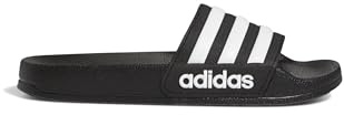 adidas Unisex niños ADILETTE SHOWER SLIDES, Core Black / Cloud White / Core Black, 38 EU