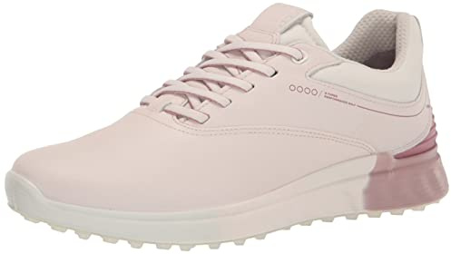 ECCO Chaussures de Golf imperméables S-Three Gore-tex pour Femme, Délicate/Blush/délicatesse, 40 EU