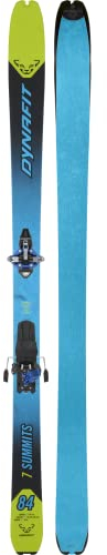 Dynafit Seven Summits Plus Ski-Set – Ski, Bindungen und Kletterhaut für Backcountry Skifahren – Lime Yellow/Black – 158 cm