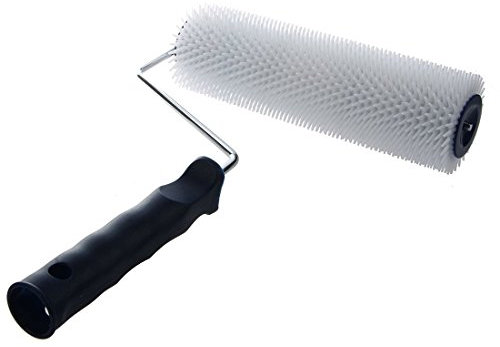 Knadgbft 13mm Teeth Height Plastic Handle Spiked Roller