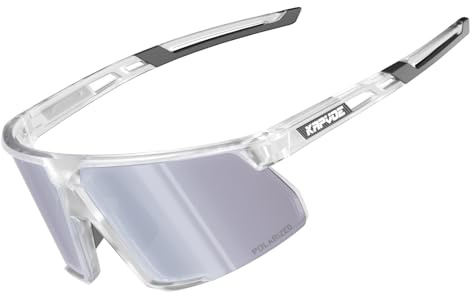 KAPVOE Polarisées Lunettes de Cyclisme Vélo Sport Homme Femmes Protection UV400 VTT Cycliste Baseball Course à pied Conduite Pêche Golf 15