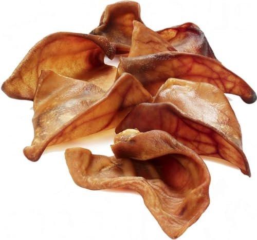 Getrocknete Schweineohren Hundesnack 20 Stück
