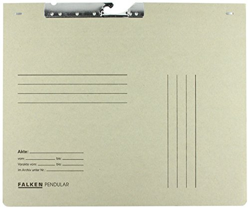Falken 15033662 Pendelhefter kfm. Heftung, grau