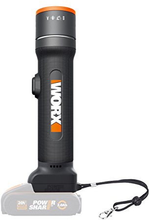 WORX WX027.9 4-in-1 LED 18V Cordless Light - (Tool only - Battery & Charger Sold Separately)