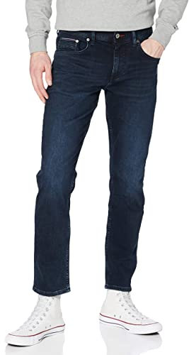Tommy Hilfiger Herren Jeans Hose Core Slim Bleecker mit Stretch, Blau (Iowa Blueblack), 31W/30L