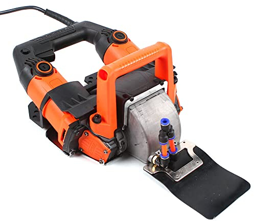 Mauernutfräse Mauernutfräse Schlitzfräse Mauerfräse 5200W Watt Nutfräse Betonfräse mit Koffer