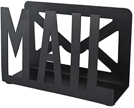 Mail Halter Moderner Metall Brief Halter Arbeitsplatte Organizer Mail Schriftzug Ständer für Wohnung Büro Schule Dokumenten Rechnung