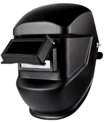 Erconsso Cappa da saldatura, traspirante, auto-oscurante, casco per saldatura per manutenzione domestica, lavorazione industriale dei metalli, costruzione di rettifica