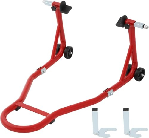 Motorcycle Rear Paddock Stand, Heavy-Duty 550KG Capacity Lift 350mm Max Lifting Height, for Sport Bikes, Dirt Bikes & Motorbike Maintenance