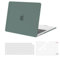 MOSISO Hülle Kompatibel mit MacBook Air 13 Zoll M4 M3 M2 2025 2024-2022 A3240 A3113 A2681,Hartschale Schutzhülle Case für MacBook Air 13,6 Zoll&Tastaturabdeckung&Bildschirmschutz,Smaragdgrün