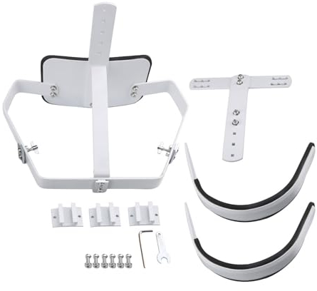 Yibuy Snaredrum-Träger aus Stahl mit Schultergurt für 25,4 cm 30,5 cm 33 cm Trommel