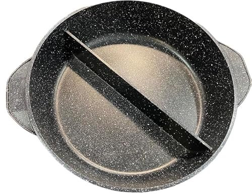 Padella Duo 32cm in Pietra lavica, artigianale Made in Italy con rivestimento antiaderente naturale per cottura ottimale antigraffio per gas e forno