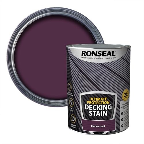 Ronseal Ultimate Protection Decking Stain Blackcurrant 5L