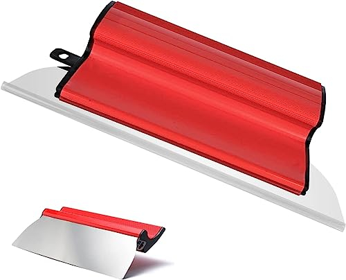 Aicharynic Spatola per Stucco, Spatole in Acciaio Inox Rasatura Spatola per Lisciatura per Cartongesso, Vernice, Carta da Parati, Strumento per Rimuovere Stucco da Parete - 25CM