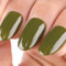 Imtiti Grüner Gel-Nagellack, 1 Stück 15ml Oliven Grün Farbe Herbst Winter Gel-Lack UV LED Cure Nagelkunst Maniküre Salon DIY Geschenk für Frauen Mädchen