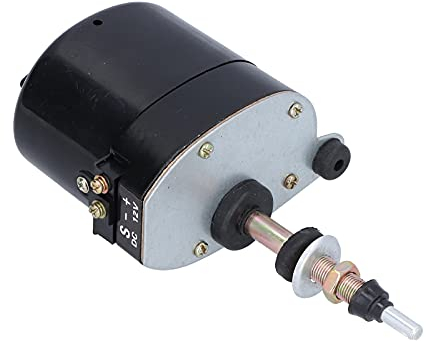 DC12V Metal Windshield Wiper Motor 105° Wiping Field Universal Accessory Replacement for Tractors