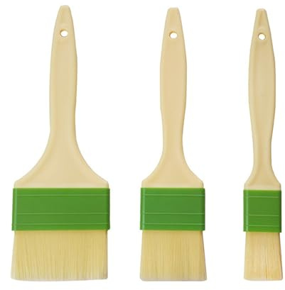 Set 3 Pennelli Da Forno Versatili Materiale PP Pennello Da Pasticceria Strumenti Da Forno Per Olio Cottura Adatto Per Torte Pennello Per Decorare Torte Pane