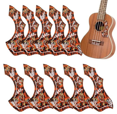 Bsbkoj Gitarrpickguard, elgitarr val vakter - 10 st PVC PUCH AKUSTIC GITARE | MUSIKINSTRUMENT TILLHANDAHÅLLA FÖR AFFERENSER, FAMILJ, VÄNNER,