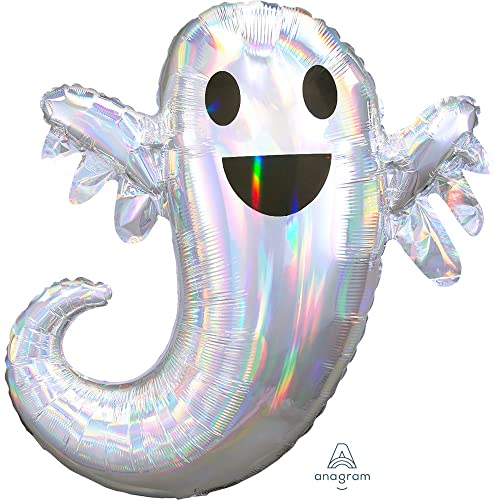 Amscan 3998601 - Folienballon Geist, Gespenst, Dekoration, Heliumballon, Ballon, Party, Halloween