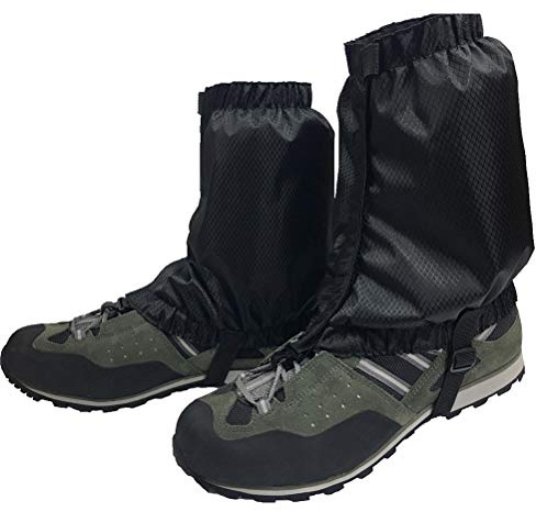 Hihey Vandring Gaiter snö damasker lätta vattentäta ankeldamasker för utomhus vandring klättring (polyester)