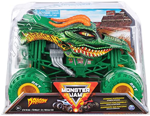 Monster Jam, Official Monster Truck, Die-Cast Vehicle, 1:24 Scale (Styles vary, item selected at random)