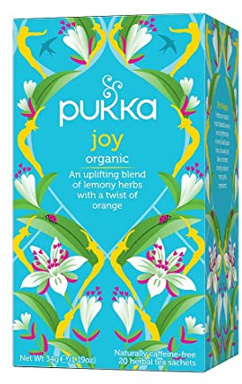 Pukka Joy Organic Herbal Tea With Lemon And Orange, 20 Sachets