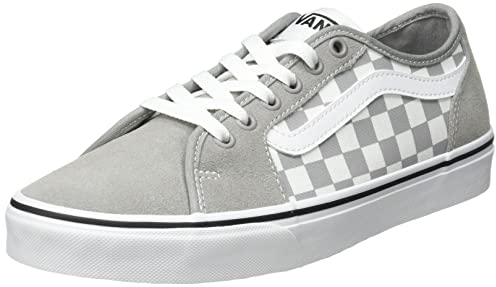 Vans Herren Filmore Decon Sneaker, Checkerboard Drizzle White, 43 EU