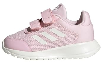 adidas Unisex - Bimbi 0-24 Tensaur Run Shoes, Clear Pink / Core White / Clear Pink, 27 EU
